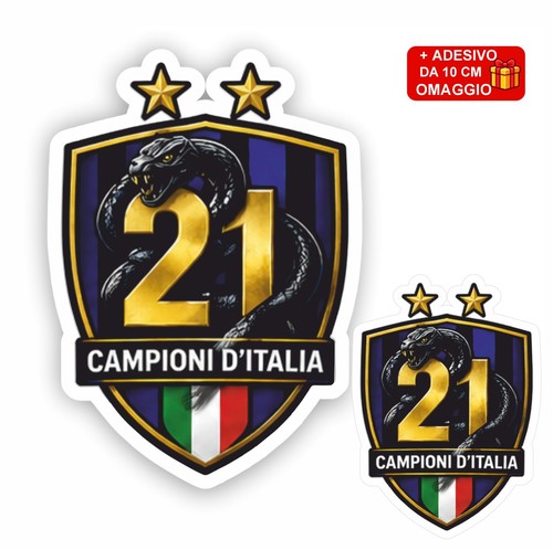 Adesivo scudetto campioni - scudetto,