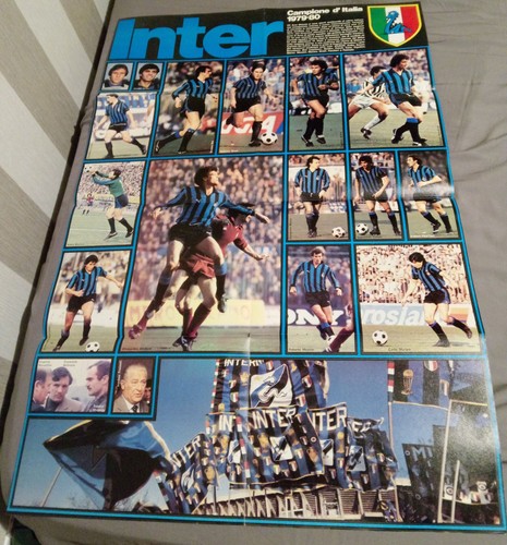 Inter poster campione italia - campione, d'italia
