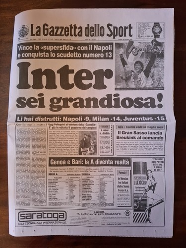 Gazzetta dello sport maggio - sport, 29