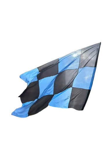 Bandiera nero azzurro - bandiera,