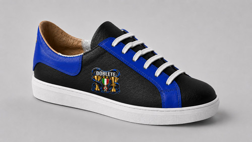 Sneaker inter colore nero - nero, e